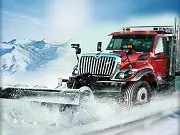 Snow Plow Truck